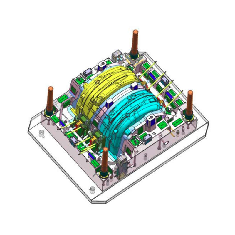 أغطية العجلات الخلفية اليمنى واليسرى لمشروع Baoya FB77